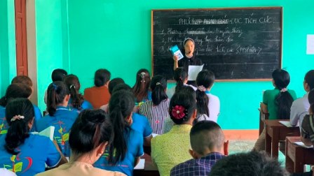 Cụm Đoàn Hùng – Giáo hạt Hà Tuyên Hùng: Phổ cập phương pháp sư phạm mới trong giảng dạy Giáo lý