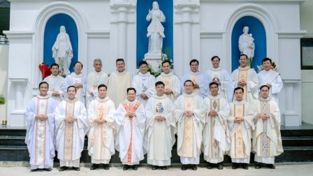 Giáo xứ Phú Cát hân hoan đón cha tân phó đặc trách Giuse Nguyễn Văn Thắng