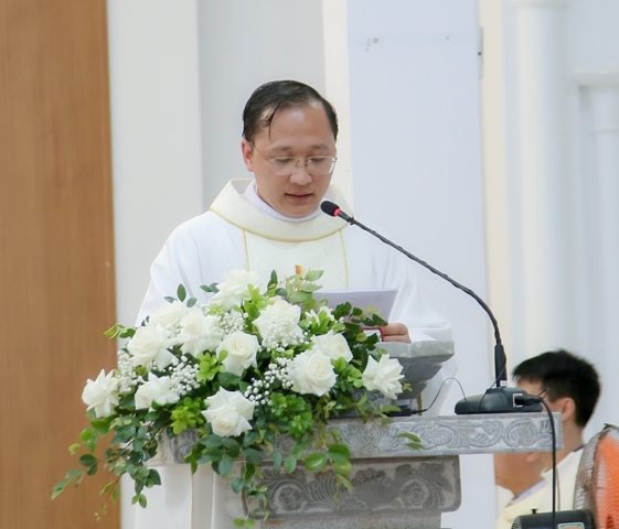 cha Giuse Nguyễn Văn Trương đã công bố Văn thư bổ nhiệm 