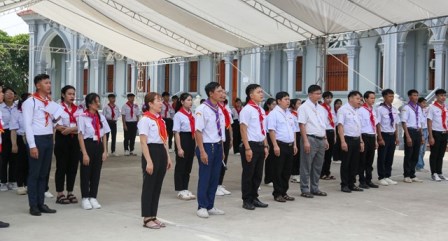 Hiệp đoàn Phêrô Nguyễn Khắc Tự khai mạc khóa huấn luyện Huynh trưởng cấp I