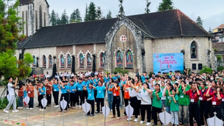 Giáo hạt Lào Cai – Lai Châu tổ chức ngày gặp gỡ giới trẻ với chủ đề: “GIỚI TRẺ THAM GIA VÀO ĐỜI SỐNG GIÁO HỘI”