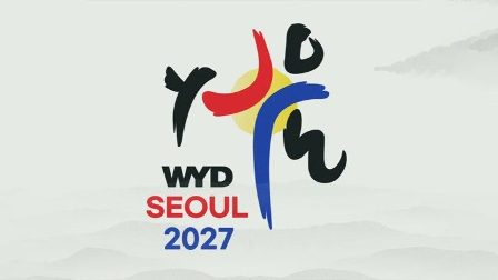 Logo Đại hội Giới trẻ Thế giới Seoul 2027 (Dicastero per i laici, la famiglia e la vita)