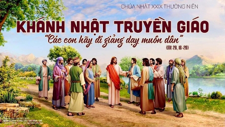 Suy niệm Tin Mừng Khánh nhật Truyền giáo và Chúa nhật 29 TN B