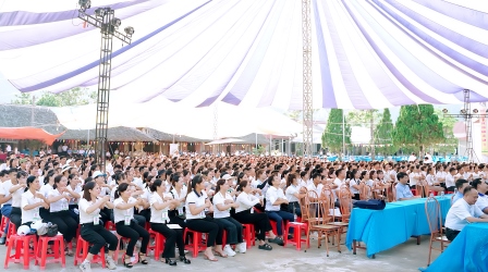 Giáo hạt Tây Bắc Phú Thọ: Gặp mặt Ca đoàn với chủ đề “Hãy đem cả tâm hồn mà ca hát chúc tụng Chúa”