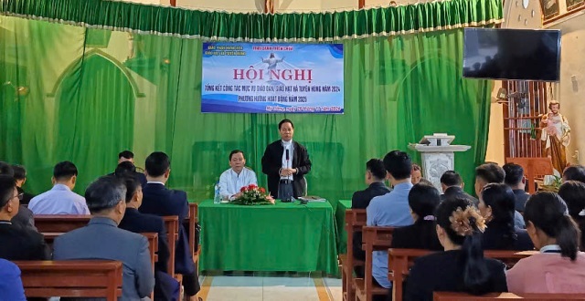 Giáo hạt Hà Tuyên Hùng – Hội nghị Tổng kết Mục vụ năm 2024 và phương hướng năm 2025