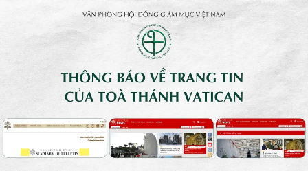 Văn Phòng Hội Đồng Giám Mục Việt Nam: Thông Báo Về Trang Tin Của Toà Thánh Vatican