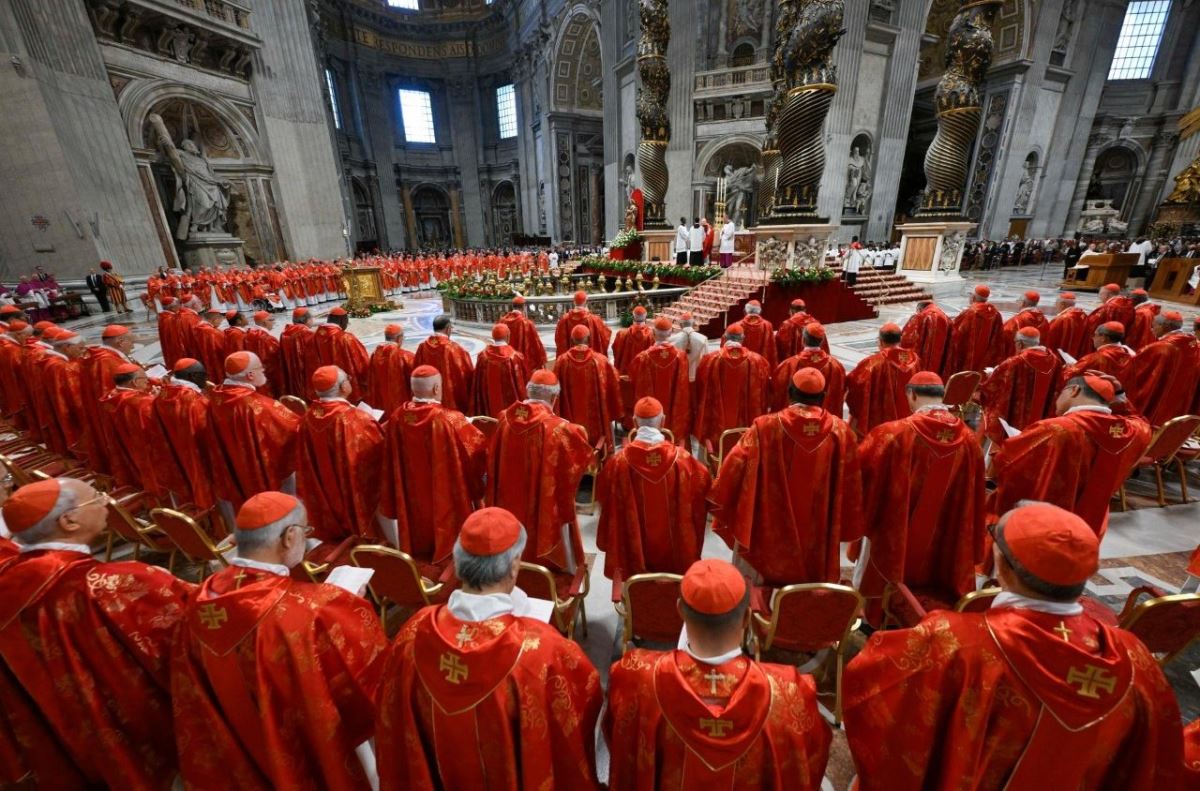 Thánh lễ cầu nguyện cho việc bầu Giáo hoàng (@Vatican Media)