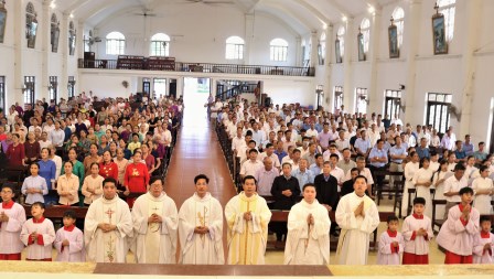 Hội Đồng Mục Vụ, Ban Tư Viên, Ban Phụng Tự Giáo Hạt Tây Nam Phú Thọ Hành Hương Năm Thánh Tại Nhà Thờ Giáo Xứ Hoàng Xá