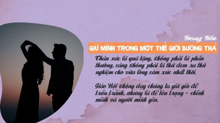 Giữ mình trong một thế giới buông thả
