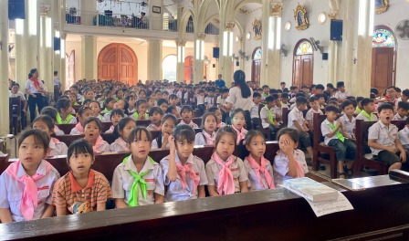 Xứ Đoàn Đaminh Savio Giáo Xứ Thủy Trạm Với Ngày Quốc Tế Thiếu Nhi