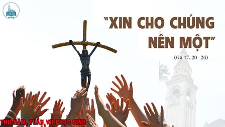 Suy niệm Tin mừng thứ Năm tuần VII Phục sinh (Ga 17,20-26)