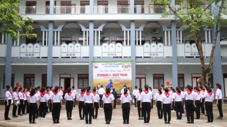 Khai mạc khóa sa mạc huấn luyện Trợ Úy Thiếu Nhi Thánh Thể cho khối Học viện Hội dòng Mến Thánh Giá Hưng Hóa - Stêphanô 4