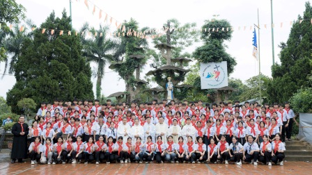 Hiệp Đoàn Louis Gonzaga – Giáo Hạt Đông Nam Phú Thọ: Bế Mạc Sa Mạc Huấn Luyện Dự Trưởng Tại Giáo Xứ Làng Lang