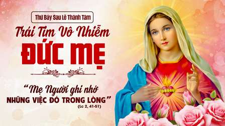 Suy niệm Tin mừng Lễ Trái Tim Vô Nhiễm Đức Mẹ (Lc 2, 41-51)