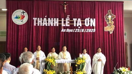 Giáo Họ An Đạo Hân Hoan Tạ Ơn: Khánh Thành Nhà Mái Vòm Và Trùng Tu Tượng Đài Thánh Giuse