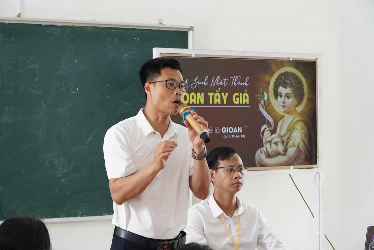 Thầy Giuse Nguyễn Văn Tú chia sẻ