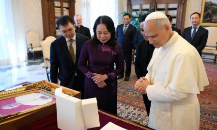 ĐTC Lêô XIV tiếp kiến Phó Chủ tịch nước Việt Nam Võ Thị Ánh Xuân