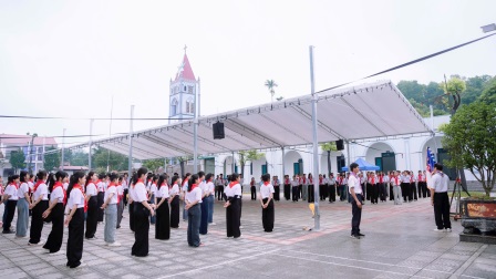 Hiệp Đoàn Thánh Louis Gonzaga Giáo Hạt Đông Nam Phú Thọ: Khai Mạc Sa Mạc Huấn Luyện Huynh Trưởng Cấp I Tại Giáo Xứ Đồng Xa