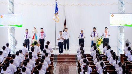 Hiệp Đoàn Phêrô Néron Bắc – Giáo Hạt Tây Bắc Phú Thọ: Khai Mạc Khóa Huấn Luyện Dự Trưởng Hừng Đông 44 Tại Giáo Xứ Mộ Xuân