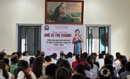 Giáo Xứ Cần Kiệm Mừng Lễ Thánh Anê Lê Thị Thành – 25 Năm Hội Hiền Mẫu Đồng Hành Trong Đức Tin