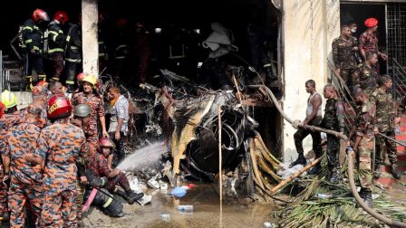 ĐGH Lêô cầu nguyện cho các nạn nhân vụ rơi máy bay tại Bangladesh