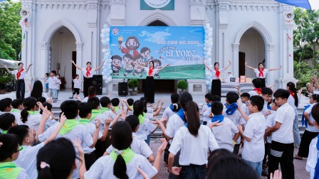 Giáo xứ Hạ Hiệp tổ chức hội chợ hè 2025: “Thiếu nhi hy vọng nơi Đức Kitô”