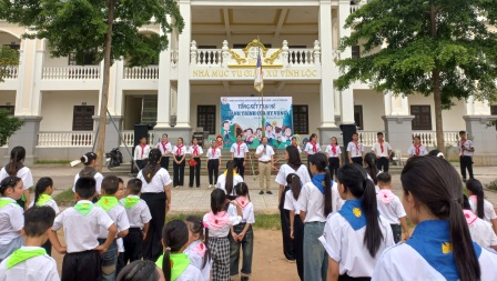 Giáo Xứ Vĩnh Lộc: Thiếu Nhi Thánh Thể Xứ Đoàn Phanxicô Xaviê  Tổng Kết Trại Hè “Hành Trình Của Hy Vọng”