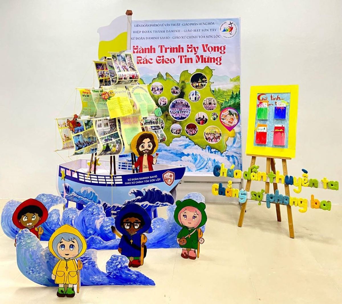 Giải Nhất – Giáo xứ Chính Tòa Sơn Lộc: “Mô hình mục vụ thiếu nhi trong niềm hy vọng”