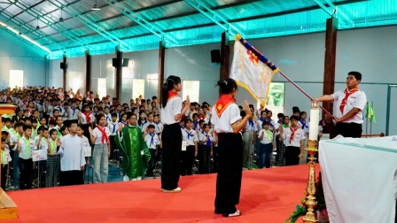 Giáo xứ Phù Lao: Hơn 600 thiếu nhi hân hoan tham dự Hội chợ “VUI HÈ CÙNG CHÚA GIÊSU”