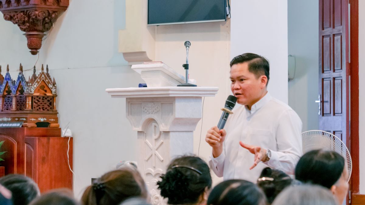 Cha Gioan Baotixita Nguyễn Hữu Tài, OP - Cha linh hướng Huynh đoàn chia sẻ