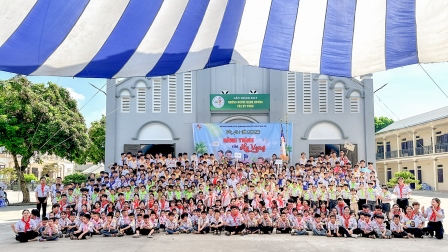 Xứ đoàn Maria Goretti Vĩnh Thọ tổng kết trại hè 2025 với chủ đề “Hành trình của hy vọng”