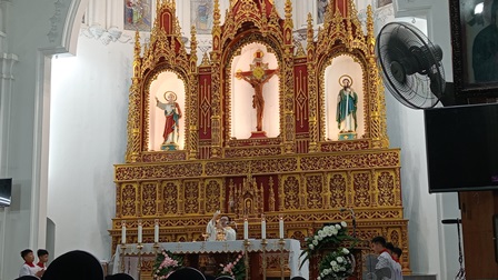 Ca đoàn Giáo xứ Yên Bái mừng lễ Quan thầy - Đức Mẹ Hồn Xác Lên Trời