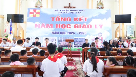 Giáo xứ Yên Tập: Tổng kết Năm học Giáo lý 2024 – 2025