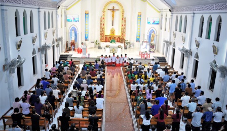 Thánh lễ mừng kính Đức Maria Trinh Vương – Bổn mạng Ca đoàn giáo họ Liên Sơn