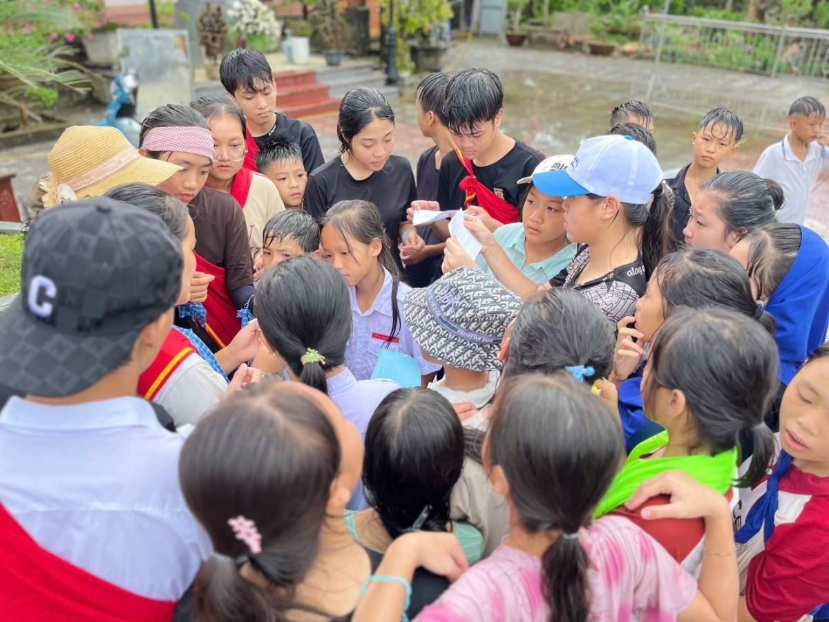 Các em cùng nhau giải mật thư