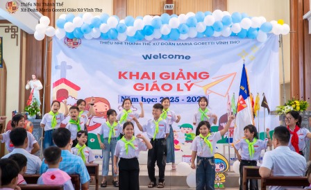 Giáo xứ Vĩnh Thọ: Niềm vui ngày khai giảng năm học Giáo lý 2025 – 2026