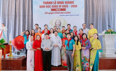 Giáo Xứ Tuyên Quang: Khai Giảng Năm Học Giáo Lý 2025-2026