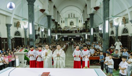 Giáo Xứ Lũng Hiền Mừng Lễ Sinh Nhật Đức Maria Quan Thầy Và Kỷ Niệm 10 Năm Thành Lập