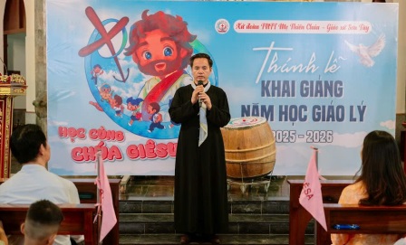 Giáo Xứ Sơn Tây: Khai Giảng Năm Học Giáo Lý 2025 - 2026