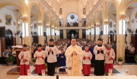 Giáo Xứ Thủy Trạm: Mừng Kính Trọng Thể Lễ Đức Mẹ Sầu Bi – Quan Thầy Giáo Xứ