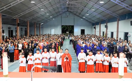 Giáo xứ Phù Lao mừng Kính trọng thể Các Thánh Tử Đạo Việt Nam