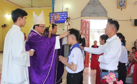 Thánh Lễ Ban Bí Tích Thêm Sức Cho 129 Em Thiếu Nhi Giáo Xứ Yên Hưng Tại Nhà Thờ Giáo Họ Yên Thái