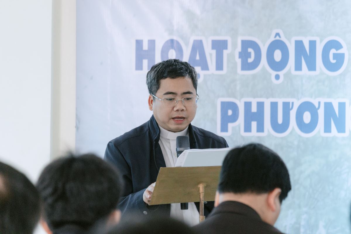 Cha Giuse Nguyễn Trung Thông - Phụ trách Ban Truyền thông Giáo hạt