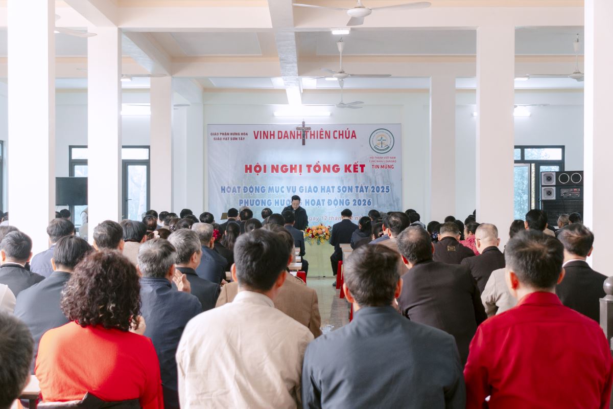 Hội nghị Tổng kết công tác Mục vụ năm 2024 và Phương hướng năm 2025 tại Giáo xứ