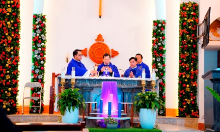 Giáo xứ Điện Biên Hành hương Năm Thánh về Nhà thờ Đá Sa Pa – Hành trình đức tin trong Mùa Vọng hồng phúc