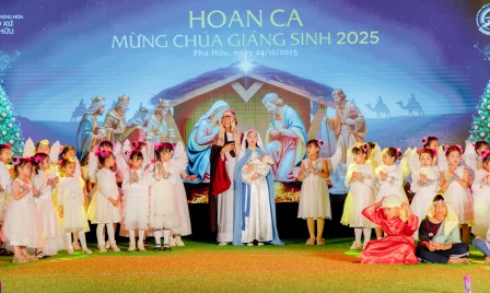 Giáo xứ Phú Hữu: Hoan ca – Diễn nguyện – Thánh lễ Đêm mừng Chúa Giáng Sinh 2025