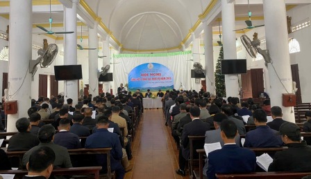Giáo Hạt Đông Nam Phú Thọ: Hội Nghị Tổng Kết Công Tác Mục Vụ Năm 2025