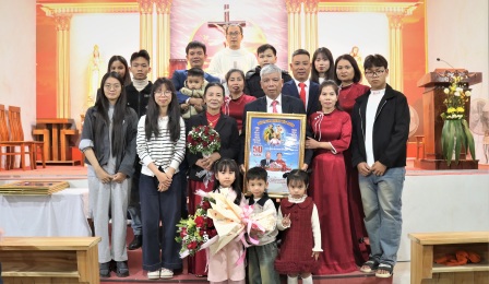 Thánh Lễ Mừng Kính Thánh Gia Thất, Quan Thầy Hội Kim Ngọc Khánh Giáo Xứ Trại Sơn