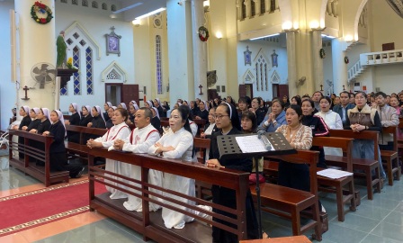 Thánh lễ Mừng Đức Maria – Mẹ Thiên Chúa và Cầu Nguyện Cho Năm Mới 2026 tại Giáo xứ Chính tòa Sơn Lộc