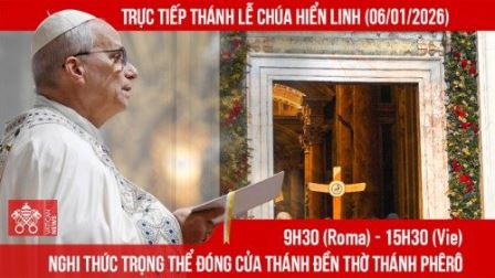 Trực tiếp] Đóng Cửa Thánh & Thánh Lễ Chúa Hiển Linh (06/01)